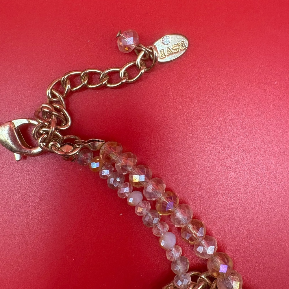 RSVP Elegant Gold and Pearl Statement Necklace - Picture 5 of 5